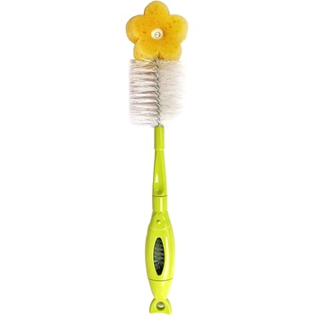 Wee Baby Четка за шише и биберон Wee Baby - светлозелена (106)