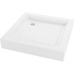 Mexen Rio квадратен поддушник 80 x 80 см, бял - 45108080 (45108080)