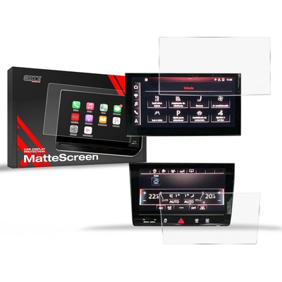 GRIZZ Protector, Ochranná fólie na display 2v1 Matte, Audi Q7, 2019- , Display 12,3"