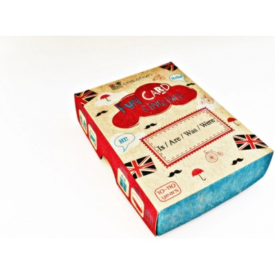 Fun Card English Is / Are / Was / Were