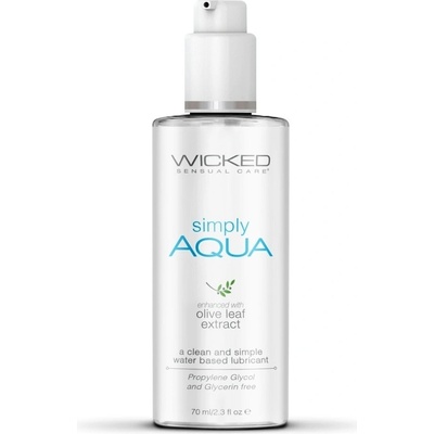 Wicked lubrikačný gél SIMPLY AQUA 70 ml