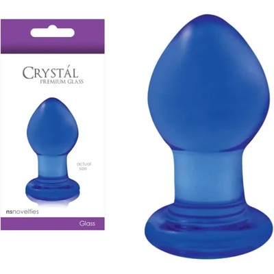 Стъклен разширител, малък размер - Crystal Blue (NSTOYS0136)