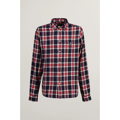 Gant Checked Flannel Bd Shirt Evening Blue – Zbozi.Blesk.cz