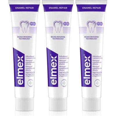 Elmex Repair Enamel Repair паста за зъби 3x75ml