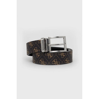 Guess Колан с две лица Guess VEZZOLA мъжки в кафяво BM7541 LEA35 (BM7541.LEA35)