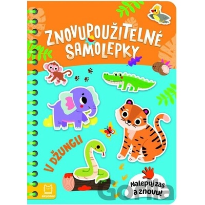 Znovupoužitelné samolepky V džungli Agnieszka Bator