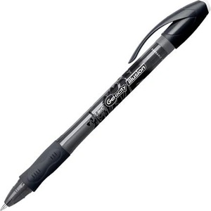 BIC Роллер, изтриваем, 0, 35 мм, с капачка, BIC „Gel-ocity Illusion, черен (943441)