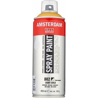 Amsterdam akrylový sprej 400 ml 802 Light Gold