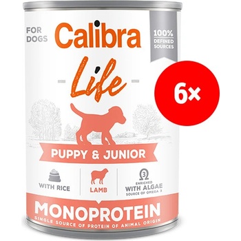 Calibra Dog Life Puppy&Junior Lamb & Rice 400 g
