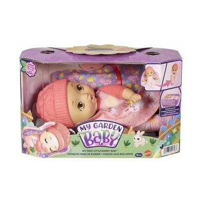 Mattel My Garden Baby™ moje prvé bábätko ružový zajačik