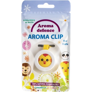 Z-repelenti Клипс " Aroma Defence" за ДЕЦА с аромат на Цитронела и Гераниол 1бр/оп. | Z-repelenti (999018)