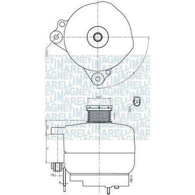 Generátor MAGNETI MARELLI 063732190010