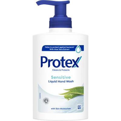 Protex Sensitive antibakteriální tekuté mýdlo s dávkovačem 250 ml