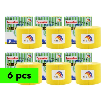 TEMTEX tape Tourmaline žlutá 5 cm x 5 m 6 ks