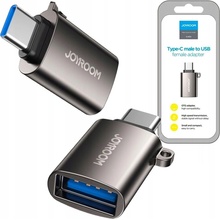 Joyroom OTG adaptér USB 3.2 Gen 1 - USB-C M/F čierny S-H151 Black