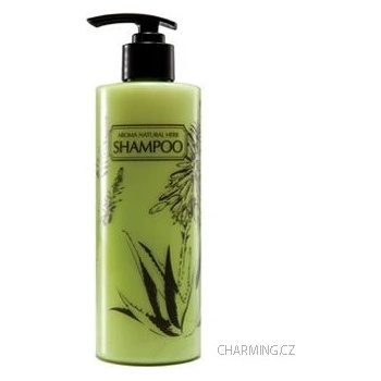 KJMA Aroma Herb regenerační šampon s aloe vera pro zdravé vlasy a plný objem 430 ml