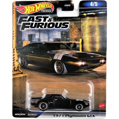 Toys Hot Wheels Premium Fast and Furious 71 Plymouth GTX