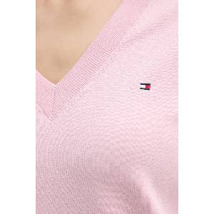 Tommy Hilfiger пуловер дамски с памук (WW0WW40098) - answear - 91,90 лв