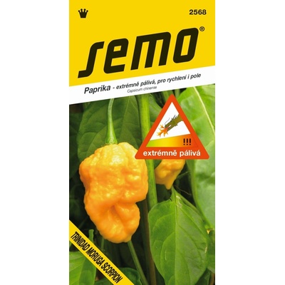Semo Paprika pálivá Trinidad Moruga Scorpion Yellow 10s /SHU 1 200 000/