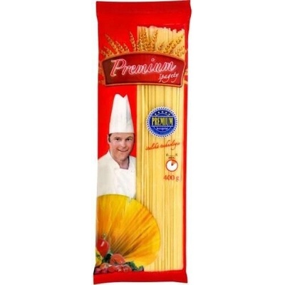 Premium těstoviny špagety bezvaječné 400 g