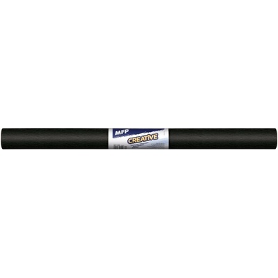 Krepový papír role 50x200cm černý