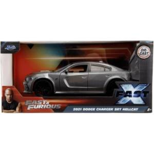 Jada Модели на автомобили и мотоциклети модел 1/24 Fast & Furious 2021 Dodge Charger Fast X - 1: 24 ( délk (TRS5552-4000)