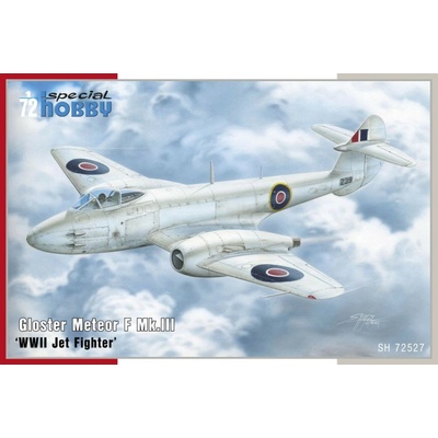 Special Hobby SH72527 Gloster Meteor F Mk.III WWII Jet Fighter 100/SH72527 1:72