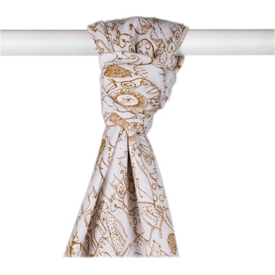 XKKO BMB Bambusová osuška Safari W/Honey Mustard 90x100