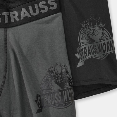 Engelbert strauss longleg Tmavá-Sivá