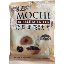 Q Brand Red Bean Mochi rýžové koláčky s příchutí Bubble Tea 120 g