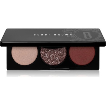 Bobbi Brown Essential Eye Shadow Trios палитра сенки за очи за перфектен външен вид цвят Smokey Plum 4, 4 гр