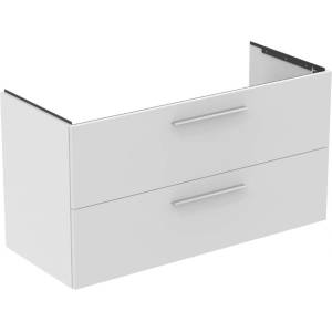 Ideal Standard i. Life B - Шкафче за умивалник, 63x120x51 см, 2 чекмеджета, за монтаж отдясно, матово бяло T5587DU (T5587DU)