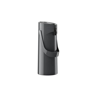 temsa HOGAR Emsa 515706 Ponza pump vacuum jug, thermos bottle, 1.9l filling volume, insulated cup, pressure lever, removable drip tray, anthracite