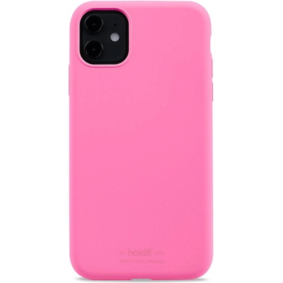 Holdit Гръб Holdit Silicone Case за iPhone 11- Розов