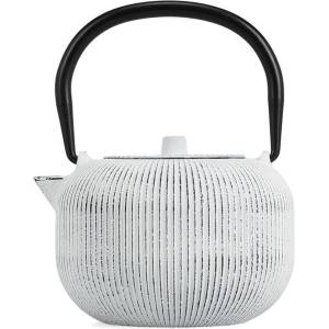 S|P Collection Черно-бял чугунен чайник с цедка 350 ml Sencha - S|P Collection (820020)