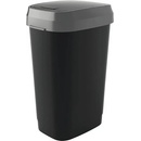 KIS Koš na odpad 80770000306 Dual Swing Bin L 50 l černý