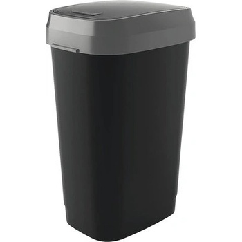 KIS Koš na odpad 80770000306 Dual Swing Bin L 50 l černý