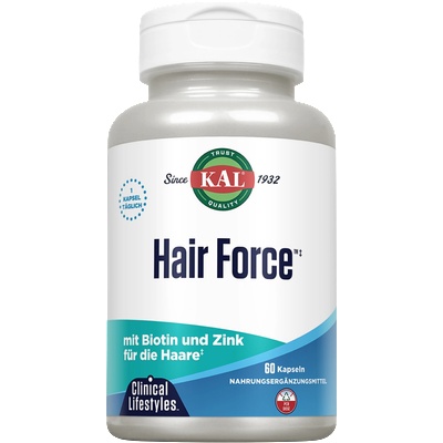 KAL Hair Force Биотин & Цинк - 60 капсули
