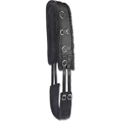 Waldhausen Lonžovací obřišník Teddy fleesový černá