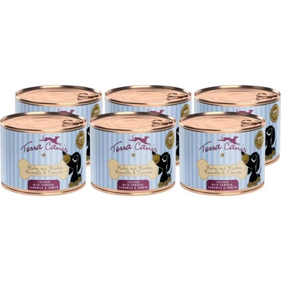 Terra Canis Пиле с тиква, лайка и домати 6 x 200 г