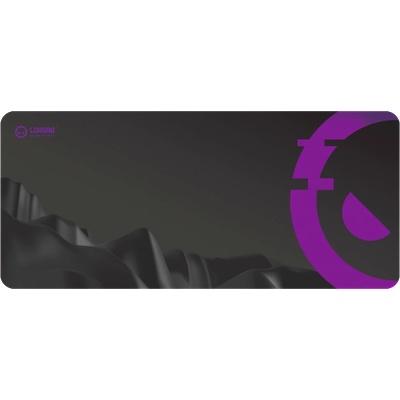 LORGAR Подложка за мишка LORGAR MPA15XL (LRG-MPA15XL), 900x400x3mm, Лилаво/ Черно (LRG-MPA15XL)
