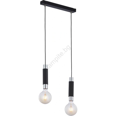 JUPITER 1844 - LE2 - Полилей на въже LILE 2xE27/60W/230V (10701844)