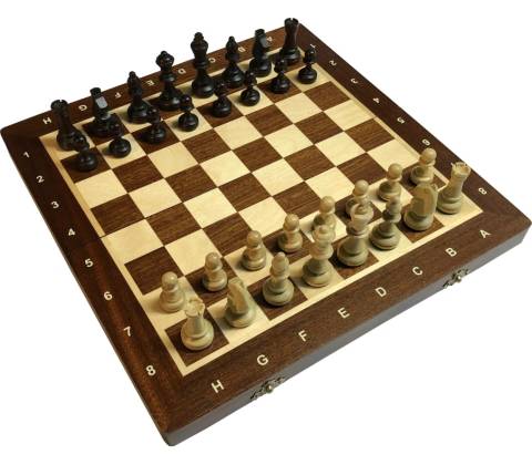 Dřevěné Šachy Master Chess Walmap