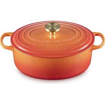Le Creuset Flamme Dorée Съд за печене овална 29 см, огнено оранжево (21178291834479)