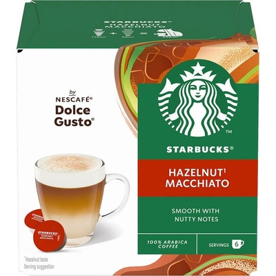 STARBUCKS Dolce Gusto Hazelnut Macchiato 12ks