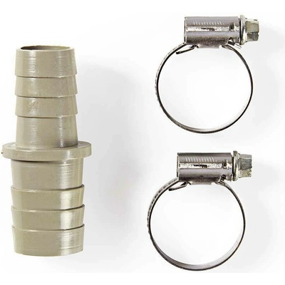 Nedis spojka vypouštěcí hadice 19 mm – 22 mm, 2 ks spony (WAEP1922CL)