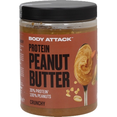 Body Attack Protein Peanut Butter, Crunchy - Peanut Butter Crunchy