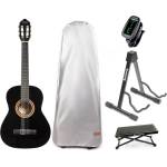 Valencia VC103 Premium SET Black Класическа китара с размер 3/4