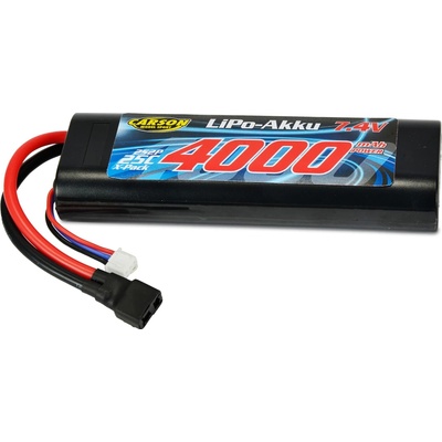 Carson Akumulátor LiPol 4000mAh/7,4V 25C T-DEAN