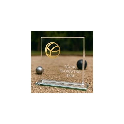 Poháry Bauer Skleněná trofej CRM20241M01 Petanque
